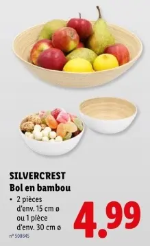 Offre: Bol en bambou