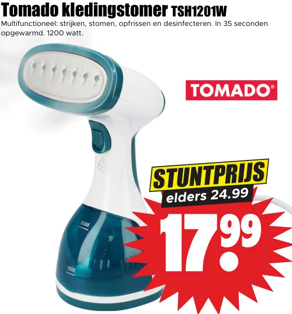 Aanbieding: Kledingstomer TSH1201W