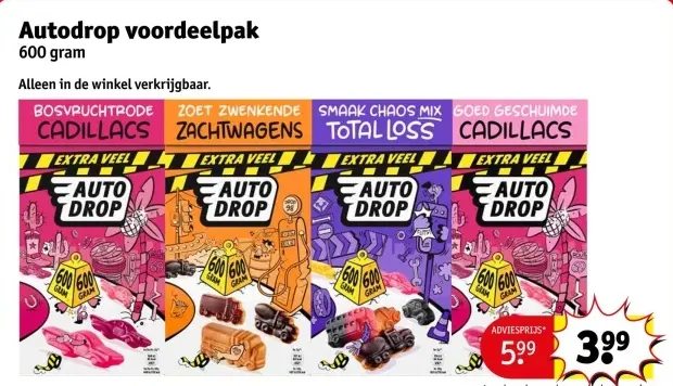 Aanbieding: Autodrop voordeelpak
