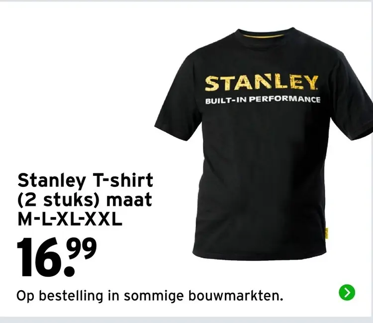 Aanbieding: Stanley T-shirt