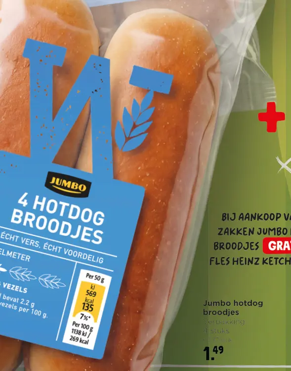 Promotie: Hotdog broodjes