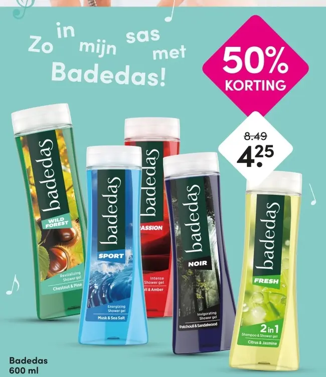 Aanbieding: Badedas Shower gel