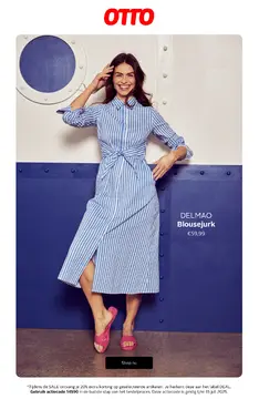Aanbieding: DELMAO Blousejurk