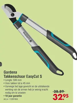 Aanbieding: Gardena Takkenschaar EasyCut S