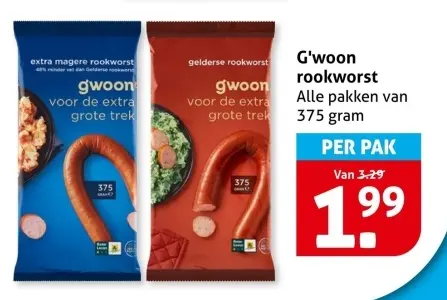 Aanbieding: Rookworst