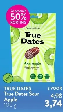 Aanbieding: True Dates Sour Apple