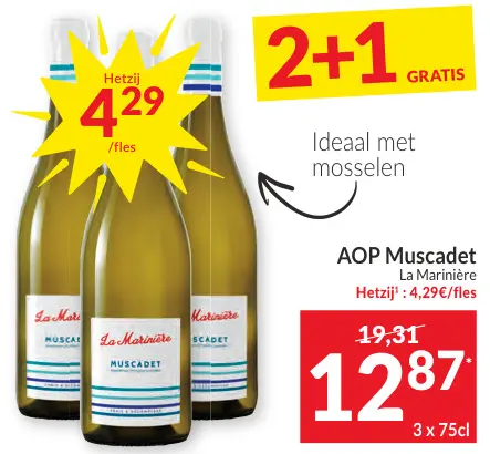 Promotie: AOP Muscadet