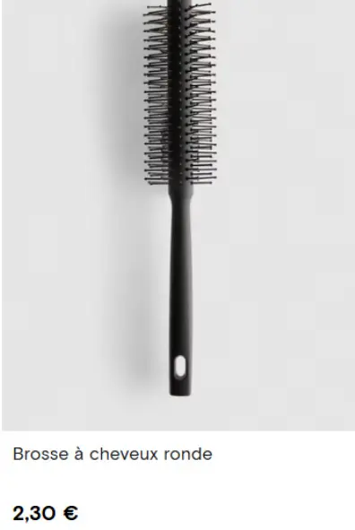 Offre: Brosse à cheveux ronde