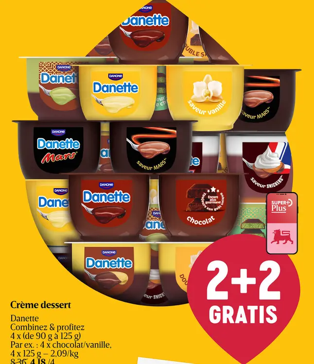 Offre: Crème dessert