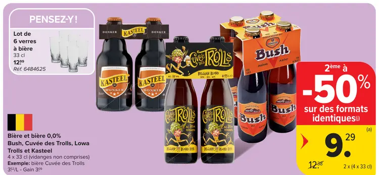Offre: Bière et bière 0,0%