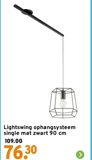 Aanbieding: Lightswing ophangsysteem