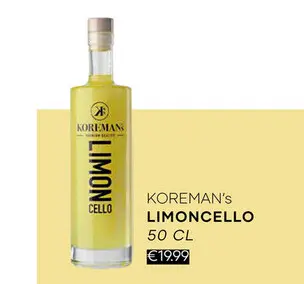 Aanbieding: Koreman's Limoncello