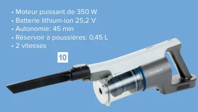 Offre: Aspirateur-balai DO2035SV Domo Elektro (1+1 GRATIS)