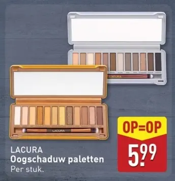 Aanbieding: Oogschaduw paletten