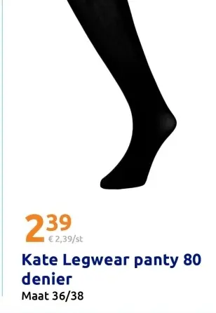 Aanbieding: Kate Legwear panty 80 denier