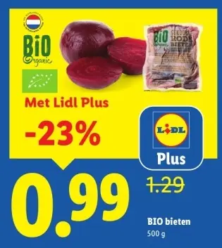 Aanbieding: BIO bieten