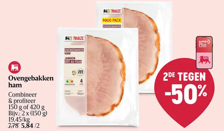 Promotie: Ovengebakken ham