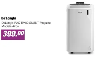 Aanbieding: DeLonghi PAC EM82 SILENT Pinguino Mobiele Airco