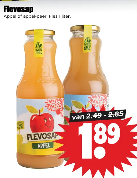 Aanbieding: Flevosap Appel