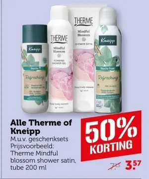 Aanbieding: Alle Therme of Kneipp