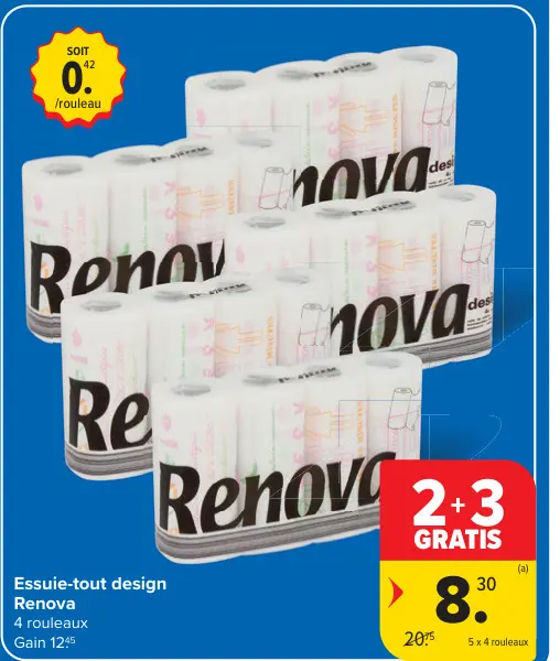 Offre: Essuie-tout design