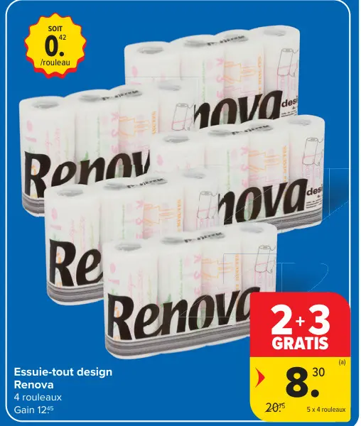 Offre: Essuie-tout design