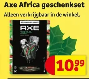 Aanbieding: Axe Africa geschenkset