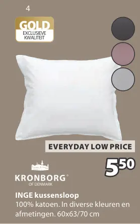 Promotie: INGE kussensloop