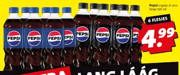 Aanbieding: Pepsi regular of zero