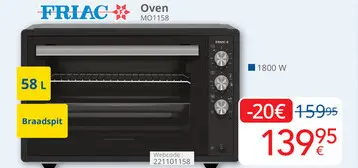 Promotie: Oven