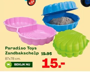 Aanbieding: Paradiso Toys Zandbakschelp