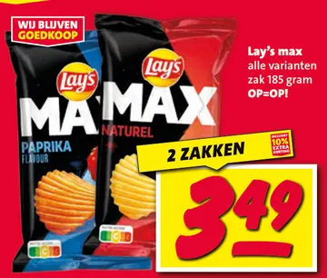 Aanbieding: Lay's max