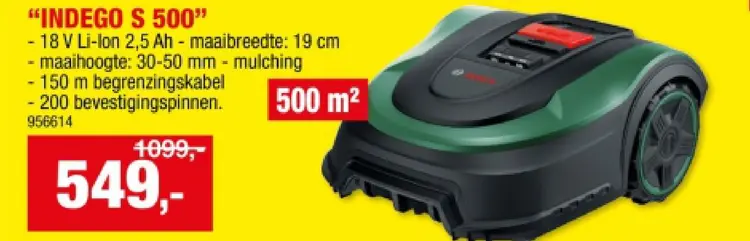 Promotie: Indego s 500