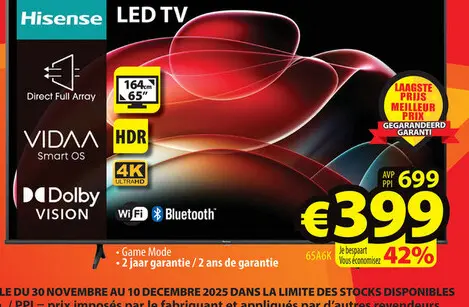 Promotie: Led tv