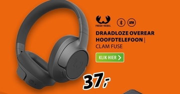 Aanbieding: Fresh n Rebel Clam Fuse Donkergrijs