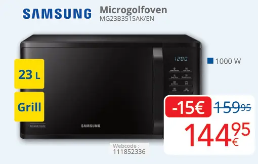 Aanbieding: Microgolfoven