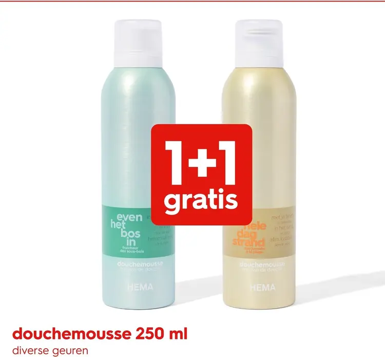 Aanbieding: douchemousse