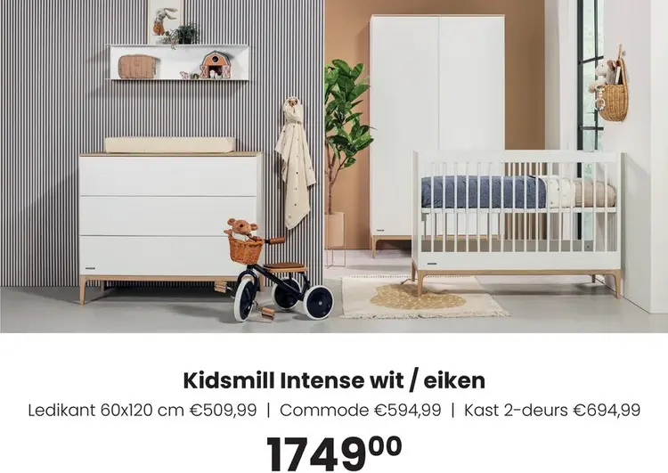 Aanbieding: Intense wit / eiken