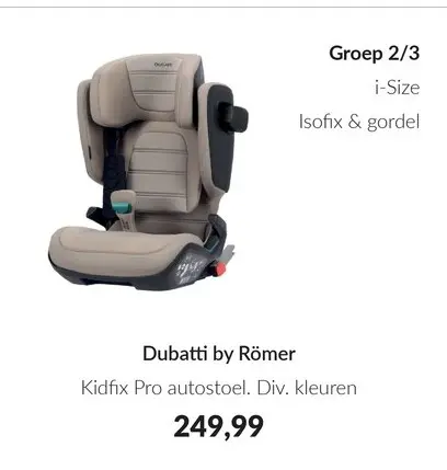 Aanbieding: Kidfix Pro autostoel