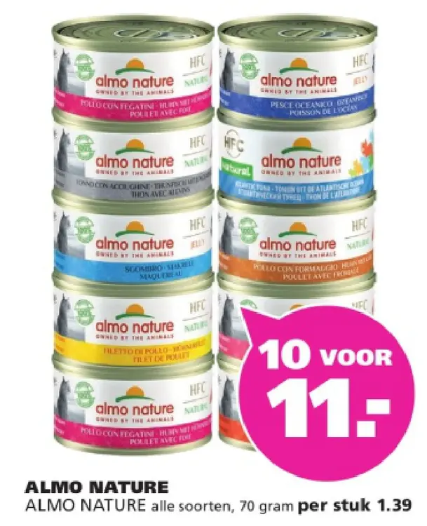 Aanbieding: Almo nature