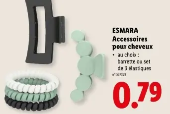 Offre: Accessoires pour cheveux