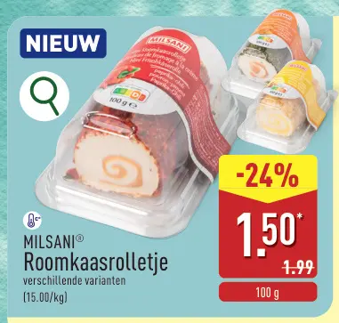 Promotie: Roomkaasrolletje