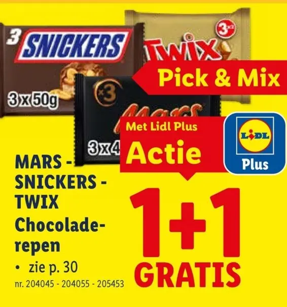 Promotie: Chocoladerepen