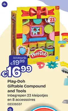 Aanbieding: Play-Doh Giftable Compound and Tools
