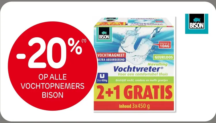 Promotie: Vochtopnemers