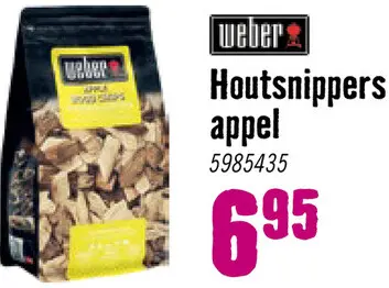 Aanbieding: WEBER® Houtsnippers Apple 700 gr