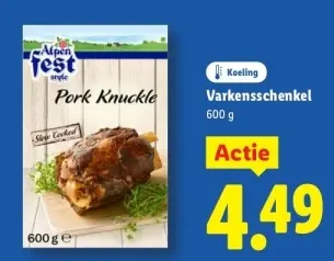 Aanbieding: Varkensschenkel