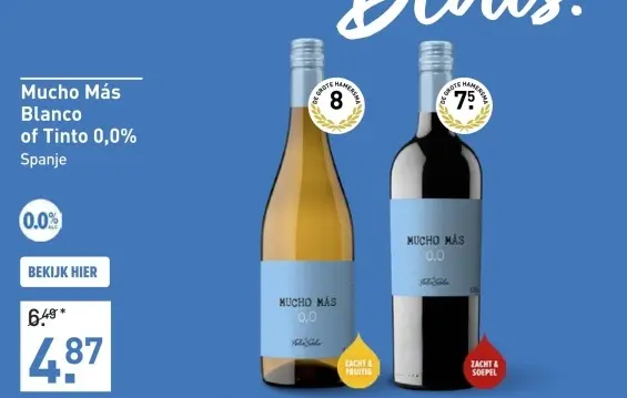 Aanbieding: Mucho Más Blanco of Tinto