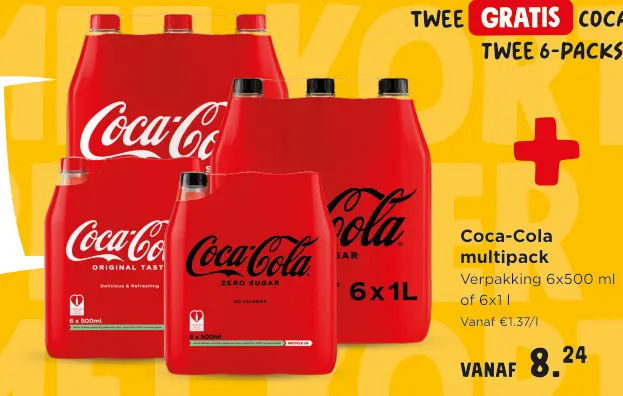 Promotie: Coca-Cola multipack