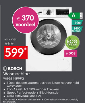 Aanbieding: Wasmachine WGG244FPFG